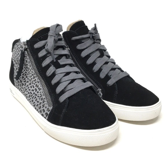 Blondo Genesis Waterproof Women's Size 7.5M Cheetah Print Hidden Wedge Sneaker - Picture 2 of 7